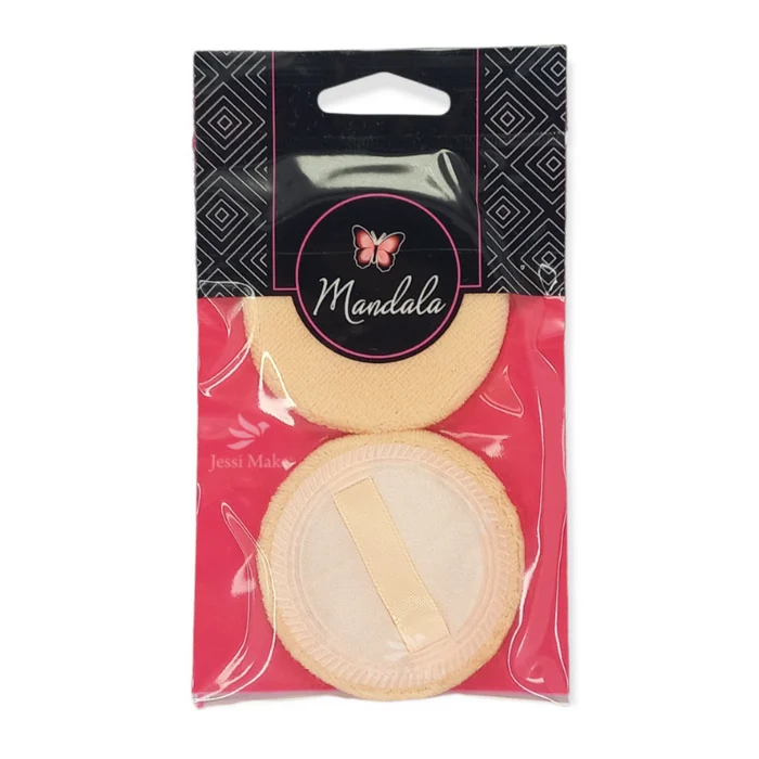 KIT COM 2 ESPONJAS PARA PÓ MANDALA
