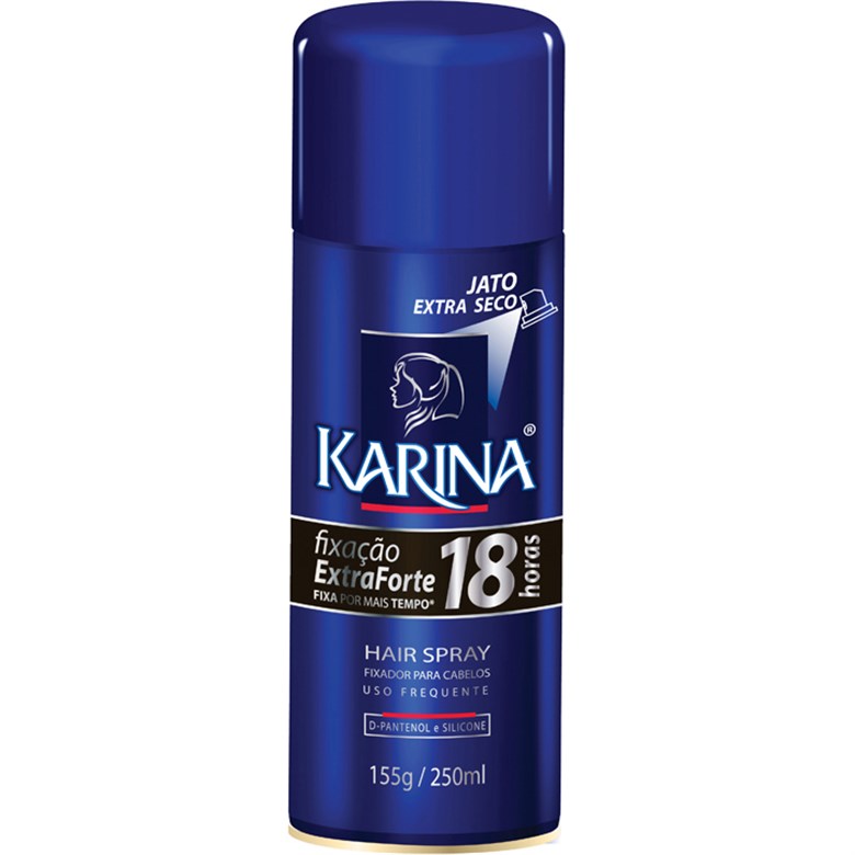FIX DE CABELO KARINA 250ML EXT FORT