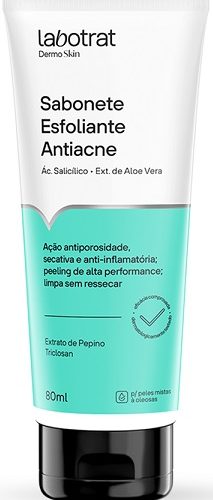 SABONETE ESFOLIANTE ANTIACNE 80 ML LABOTRAT