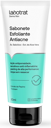 SABONETE ESFOLIANTE ANTIACNE 80 ML LABOTRAT