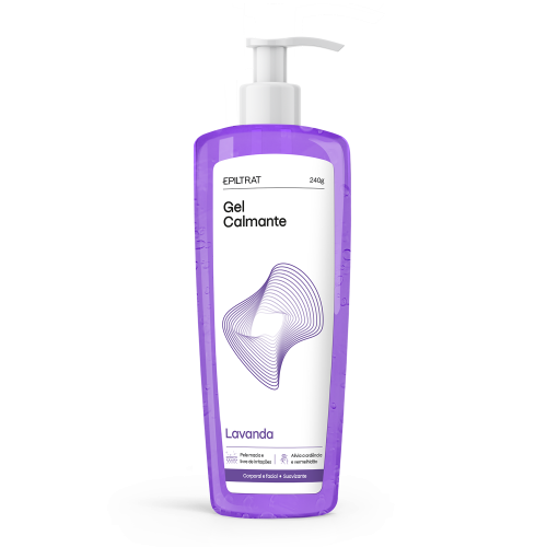 GEL CALMANTE PÓS EPILAÇAO LAVANDA 240G EPILTRAT