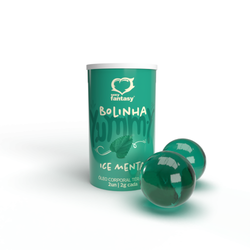 BOLINHA YUMMY ICE MENTA SEXY FANTASY