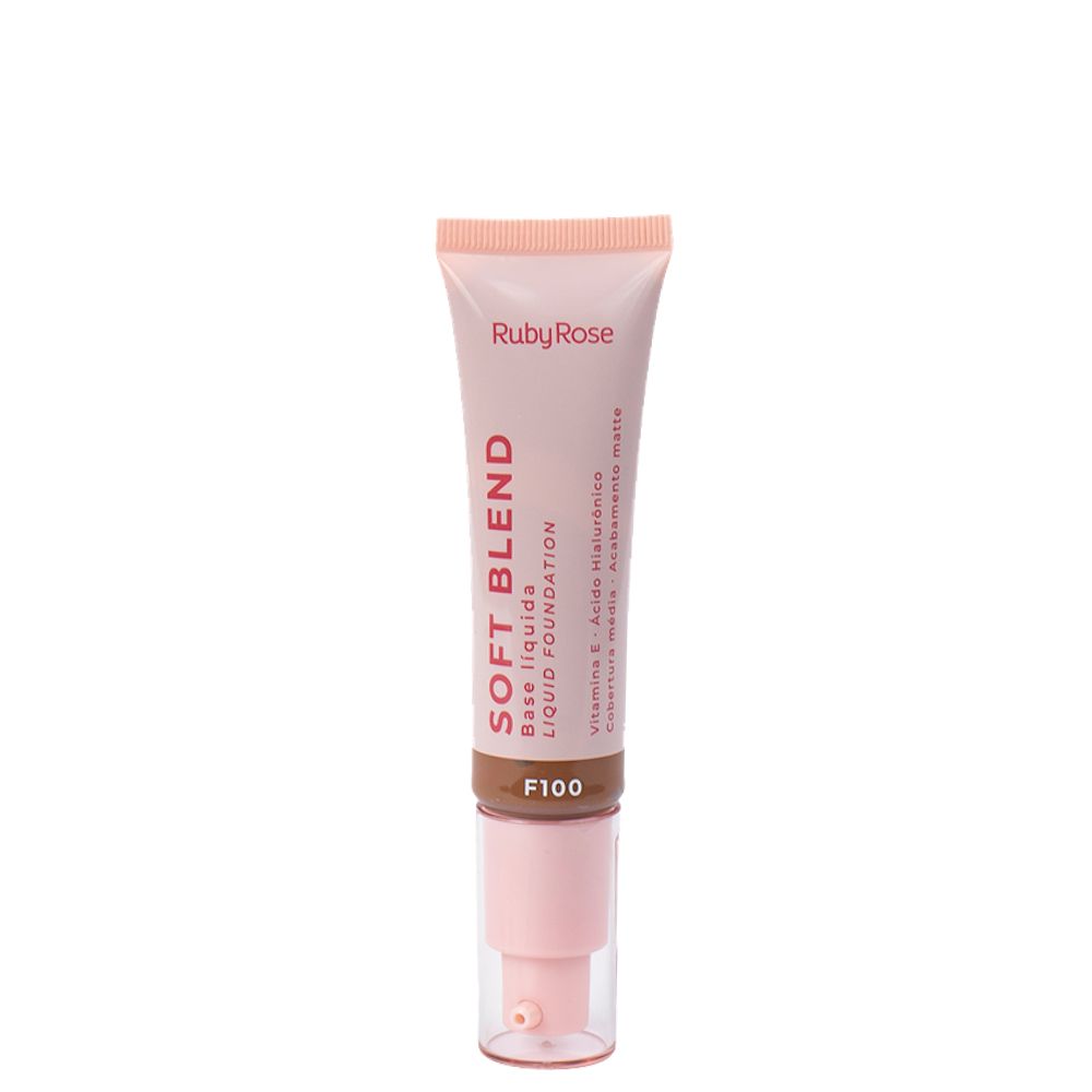 BASE LIQUIDA SOFT BLEND F100 RUBY ROSE