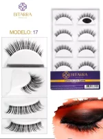 CÍLIOS POSTIÇOS BITARRA 5 PARES -17