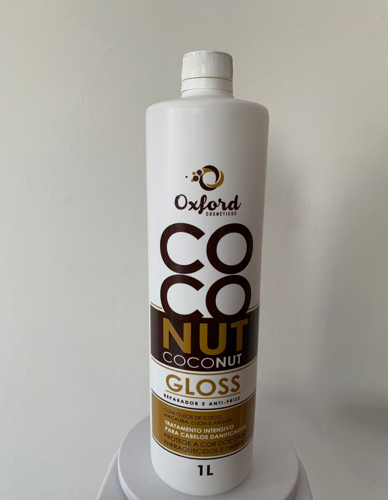 REDUTOR  COCONUT GLOSS REPARADOR E ANTI FRIZZ 1L