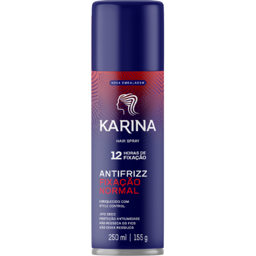 Hair Spray Karina Fixação NORMAL 250ml