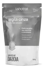 ARGILA CINZA C/ CARVÃO ATIVADO 100G