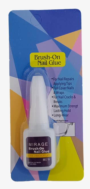 COLA DE UNHA MIRAGE BRUSH ON NAIL GLUE