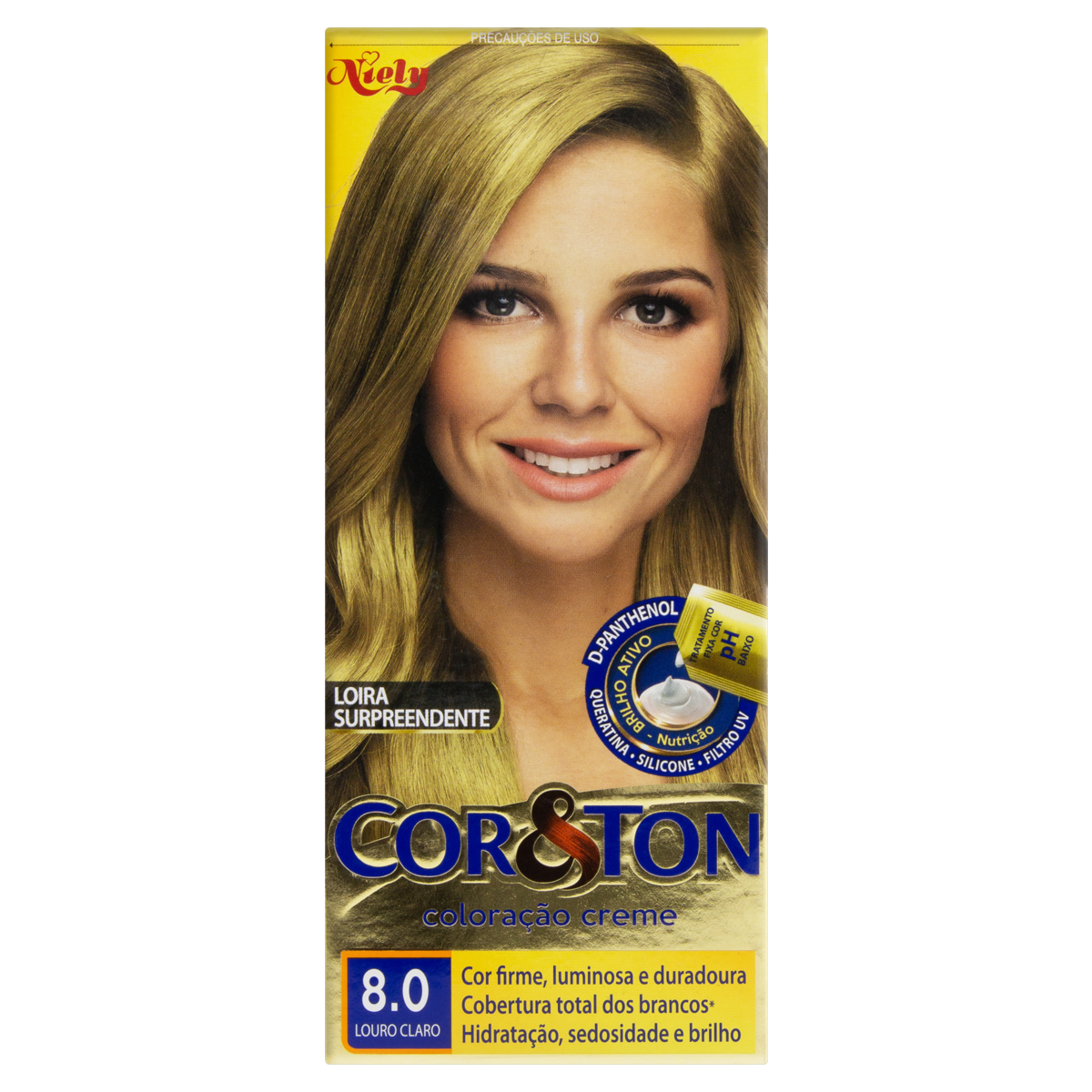 COR&TON TINTA 8.0 LOURO CLARO