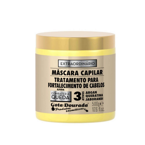 GOTA DOURADA MASCARA CAPILAR 500G