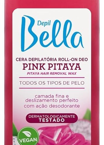 CERA DEPILATÓRIA ROLL-ON PINK PITAYA 100G DEPIL BELLA