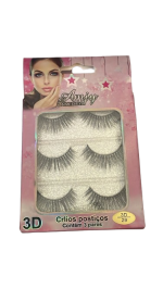 CÍLIOS EFEITO 3D COM 3 PARES