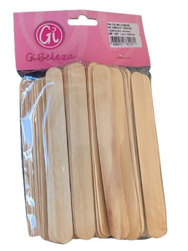 PALITO APLICADOR DE CERA C/100 Gi BELEZA