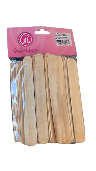 PALITO APLICADOR DE CERA C/100 Gi BELEZA