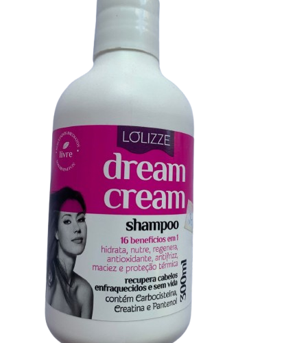 SHAMPOO DREAM CREAM 300ML LOLIZZE
