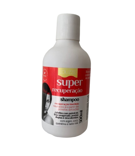 SHAMPOO SUPER RECUPERAÇAO LOLIZZE 300ML