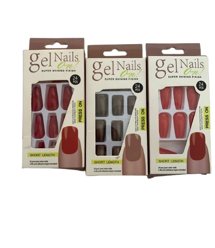 UNHA POSTIÇA GEL NAILS
