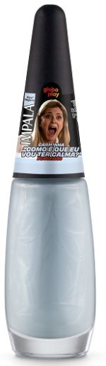 ESMALTE IMPALA ACETINADO GLOBO PLAY COMO É QUE EU VOU TER CALMA? 7,5ML