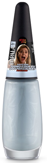 ESMALTE IMPALA ACETINADO GLOBO PLAY COMO É QUE EU VOU TER CALMA? 7,5ML