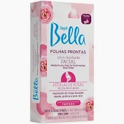 DEPIL BELLA FOLHAS PRONTAS FACIAL PETALAS DE ROSAS
