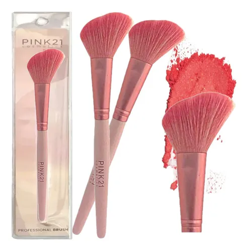 PINCEL PARA MAQUIAGEM BLUSH PINK 21