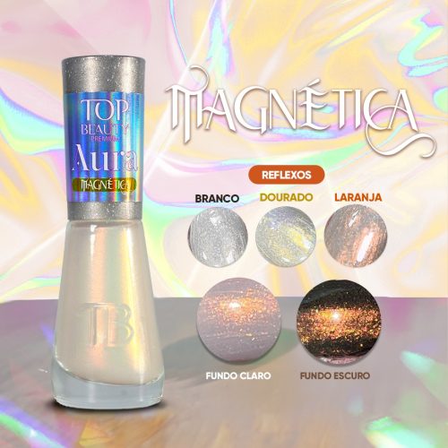 Esmalte Top Beauty Premium AURA - MAGNÉTICA