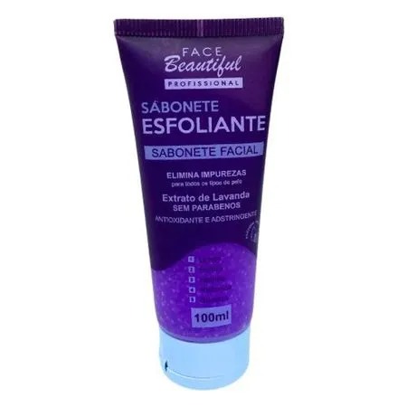 SABONETE FACIAL ESFOLIANTE FACE BEAUTIFUL LAVANDA